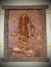 Панно "Вöрса" (Леший)