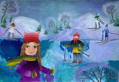 "На прогулке"