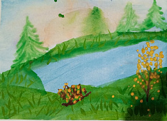 Речка, речушка.