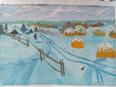 Зимний день