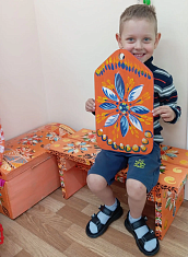 «Обвинская живопись на деревянной поверхности»