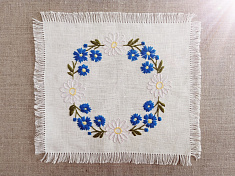 Салфетка для мамы "Цветы радости"