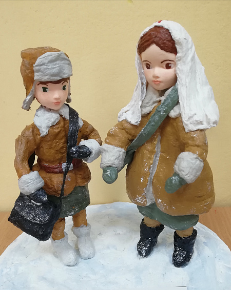 Композиция "Фронтовые медсёстры"