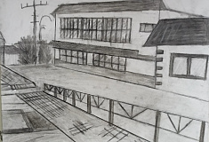 "Улица Кирова в селе Карагай "