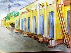 Вокзал моего города