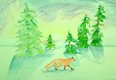 "Рыжая красавица Пермских лесов"