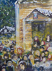 "Рождество в храме Преображения Господня в Гамово"