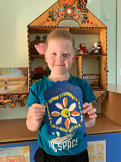 Расписная прялка