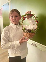 Корзиночка для белочки