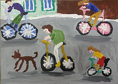 Велосипедная прогулка