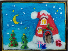 Новогодний домик