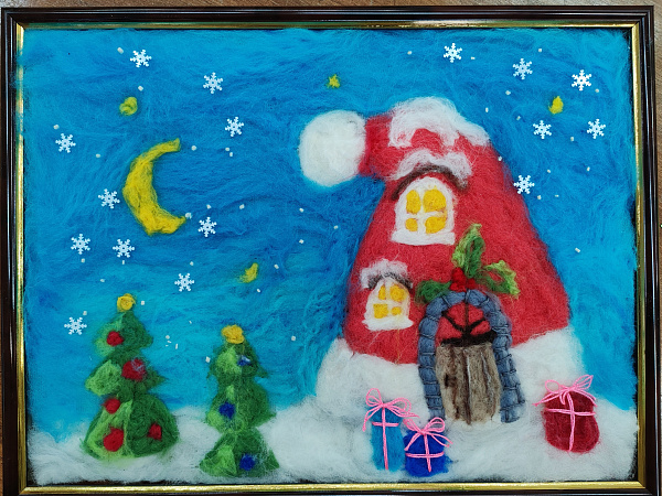 Новогодний домик