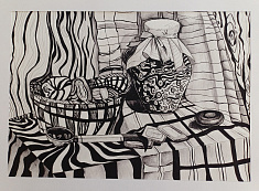 "Натюрморт с грибами"