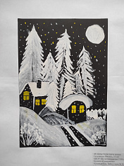 "В платье белое одета земля"