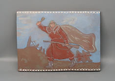 Декоративное панно "Путь к победе"