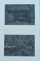 "В деревне осенью"