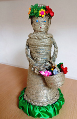 "Девушка с цветами"