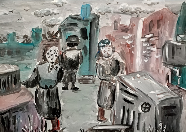 Завод в эвакуации