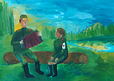 А гармошка играла и пела, чтобы не было больше войны