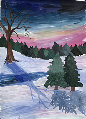 Морозное утро 