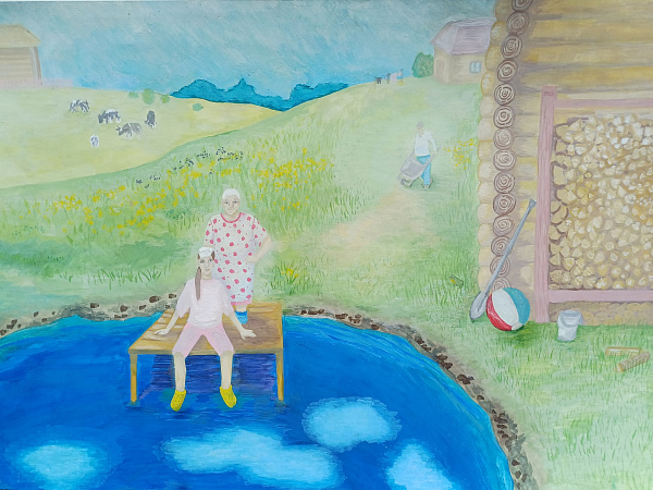 "У бабушки в д. Лягушино"