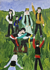 Башкирская борьба "Курэш"