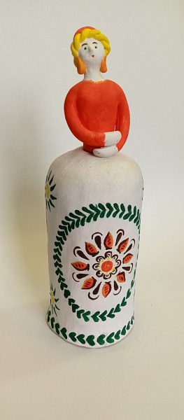 Барышня. Обвинская роспись.