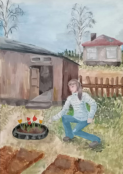 Первые цветы