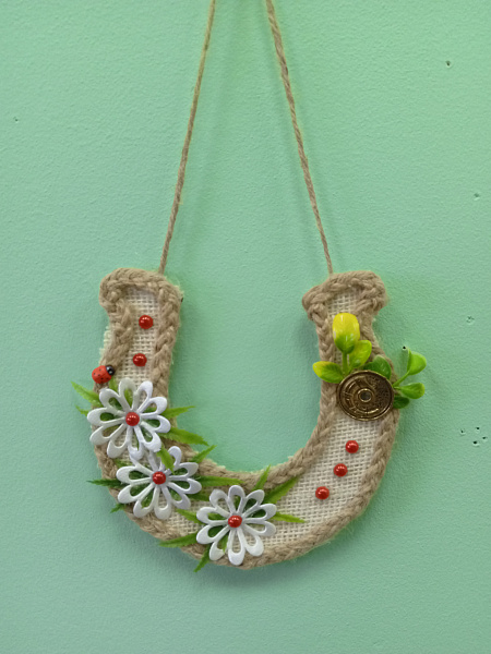 Декоративная подвеска "Подкова"