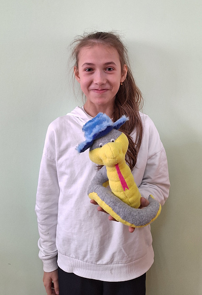 "Змейка в ушанке"