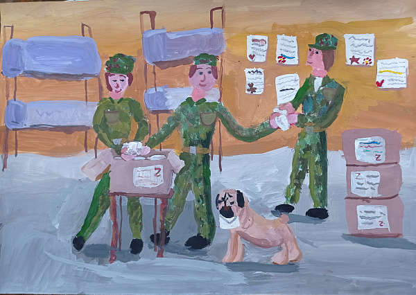 Посылка от школьников солдатам СВО