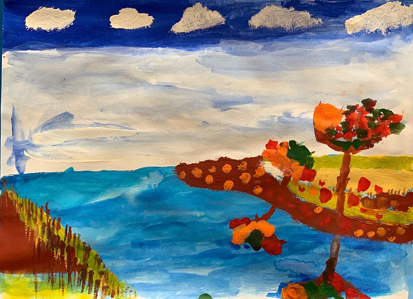 Осень в любимом посёлке