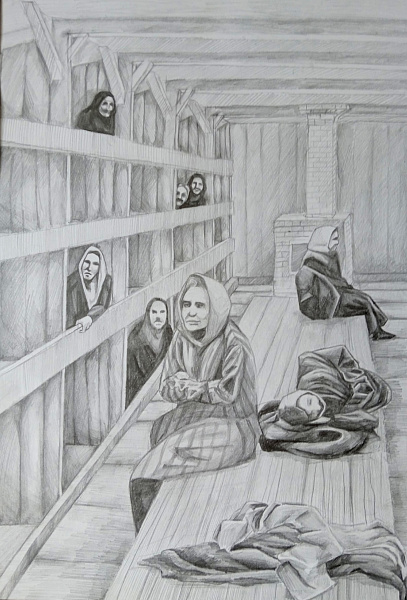 "Барак концлагеря Освенцим"