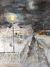 "Лунные снежинки"