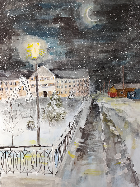 "Лунные снежинки"