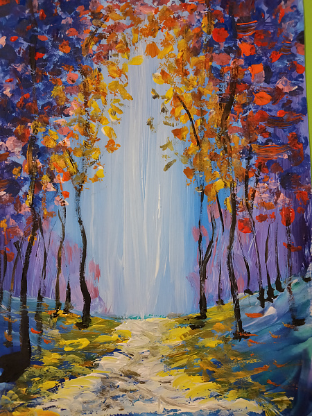 Тропинка в пермском лесу