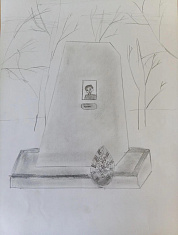 Памятник летчику В. Рубаненко