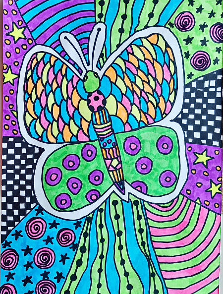 Бабочка-красавица