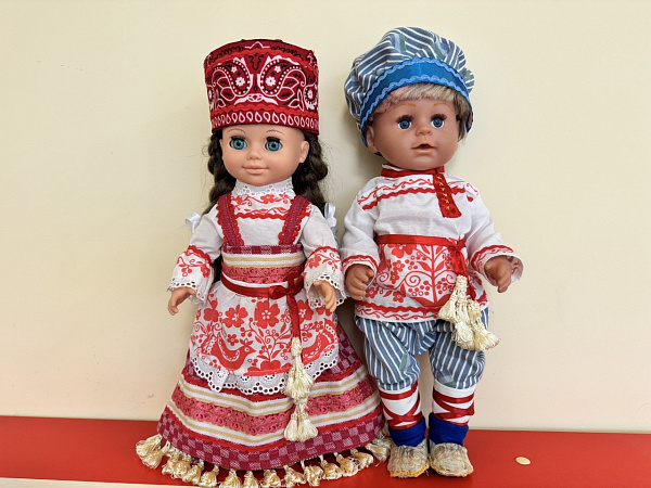 Коми пермяцкий костюм для куклы