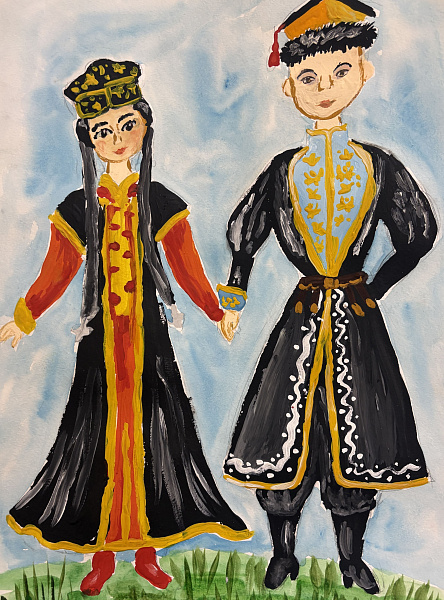 Калмыцкий костюм 