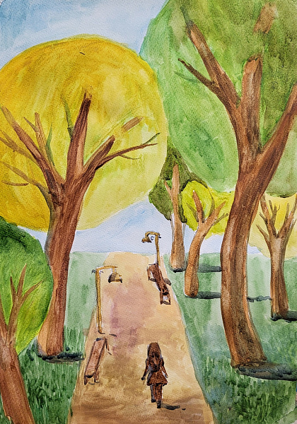 Осень в парке