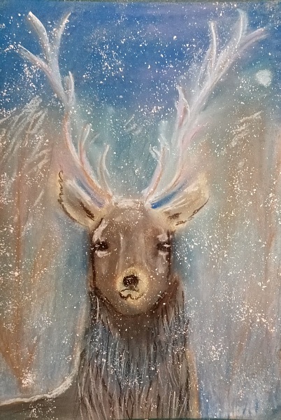 Лесной олень