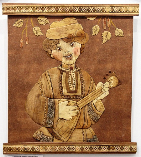 Панно "Первый парень на деревне"