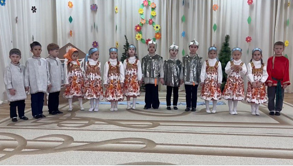 Авторская театральная постановка "Сказка о трех братьях богатырях"