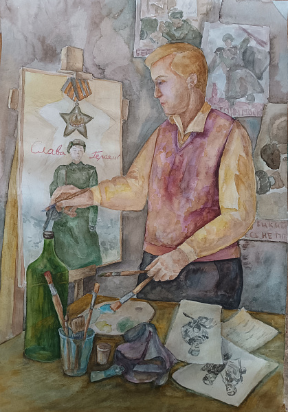 "Оружием нашим были карандаши и краски" 