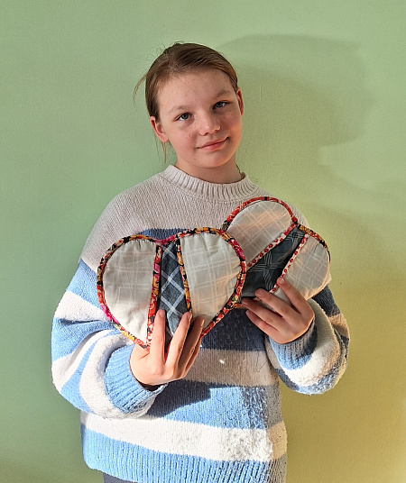 "Сердечные прихватки"