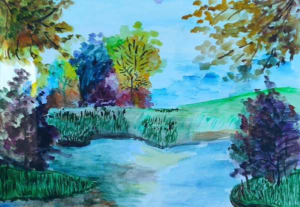 На берегу реки