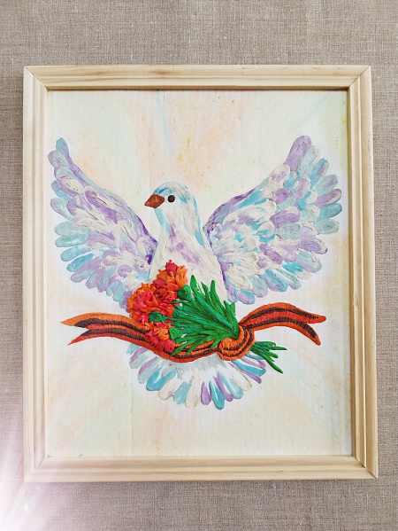 Панно "Цветы Победы"