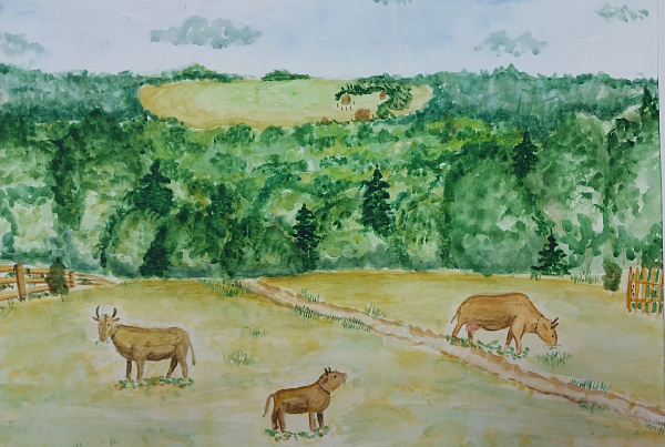 "Бабушкина деревня. Любимое место моей семьи"