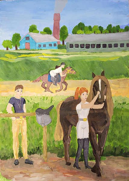 Любимая лошадка